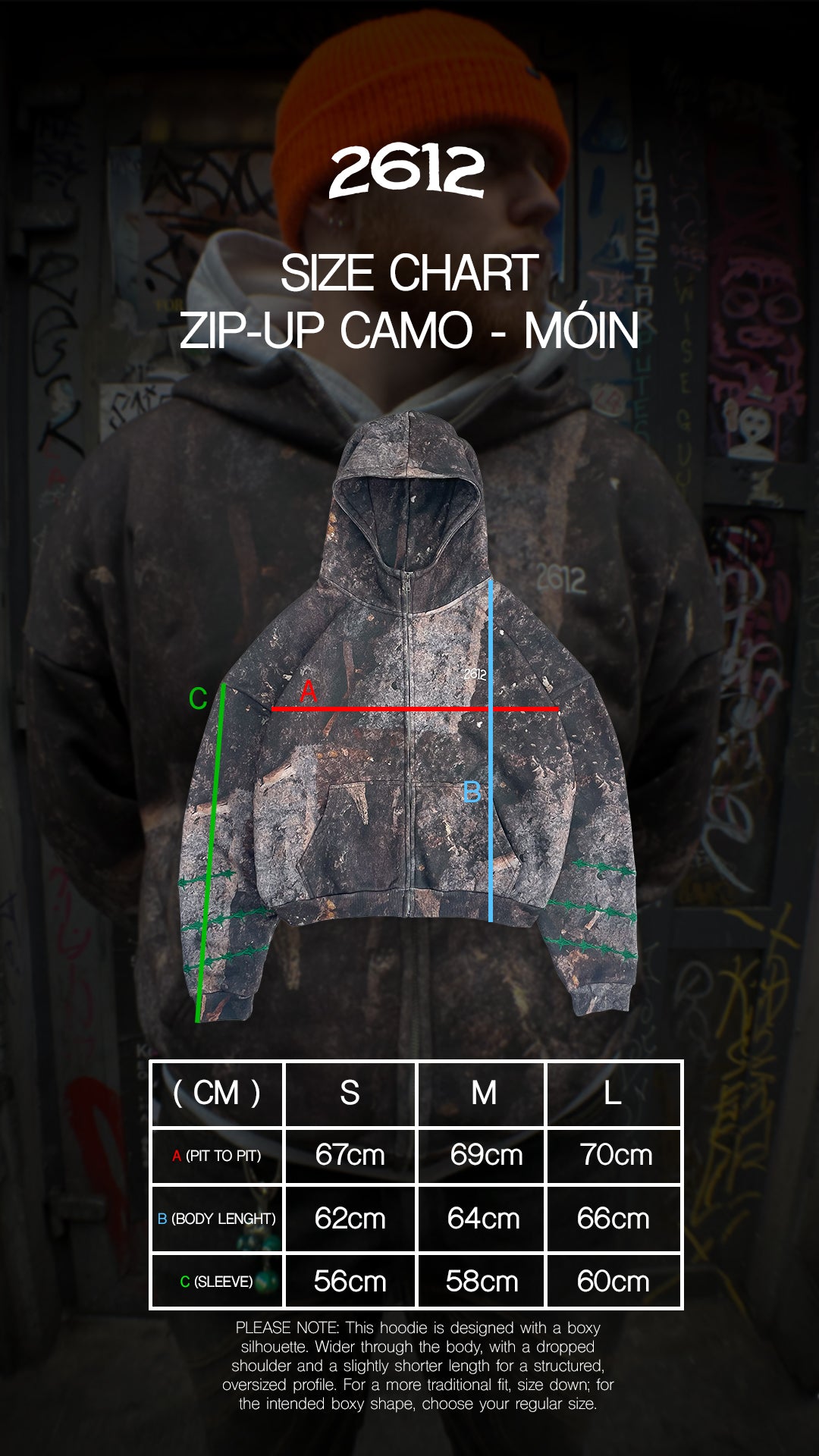 ZIP-UP CAMO - MÓIN