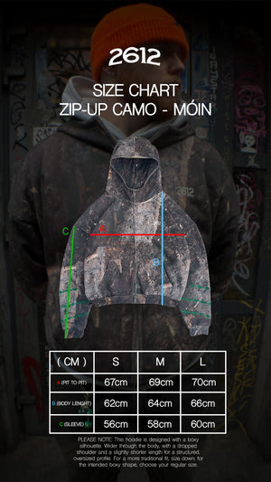 ZIP-UP CAMO - MÓIN