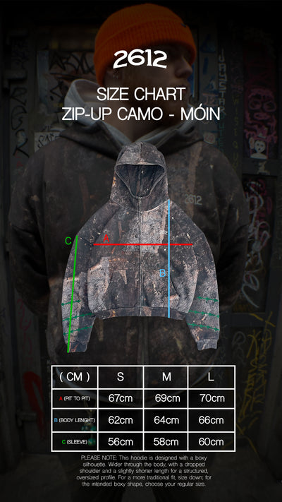ZIP-UP CAMO - MÓIN